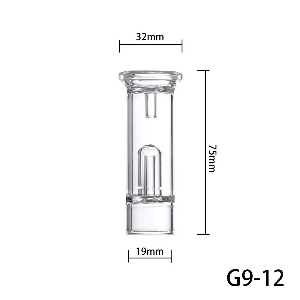 

Greenlightvapes G9 Water Bubbler Filter Dab Detachable Glass Attachment for GDIP Dip Pen Wax Vape Vaporizer Electronic Cigarette Replacement