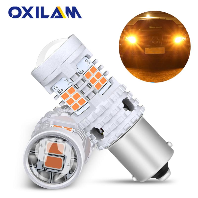 

2pcs No Hyper Flash Bau15s PY21W 7507 LED Canbus 1156 P21W ba15s Turn Signal Light Bulb Built-in Resistor Error Free Amber Lamp, As pic