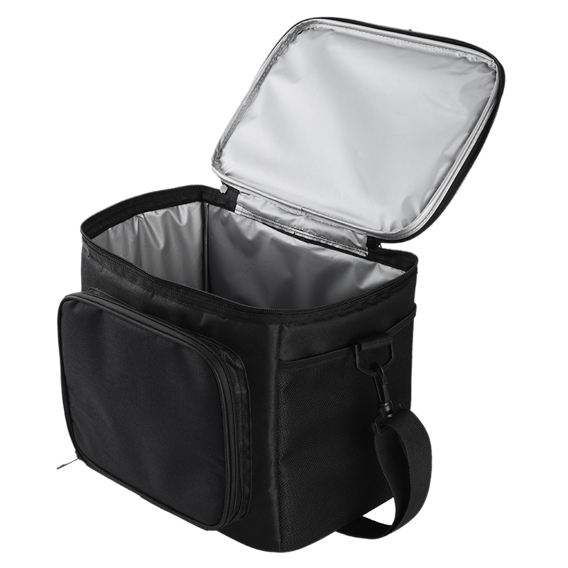 

Insulation Bags Cold Pack Outdoor Package Picnic Bag, Black