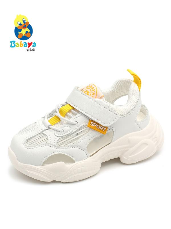 

babaya children's sandals boys frame shoes girls white shoes old mesh breathable 2020 summer new