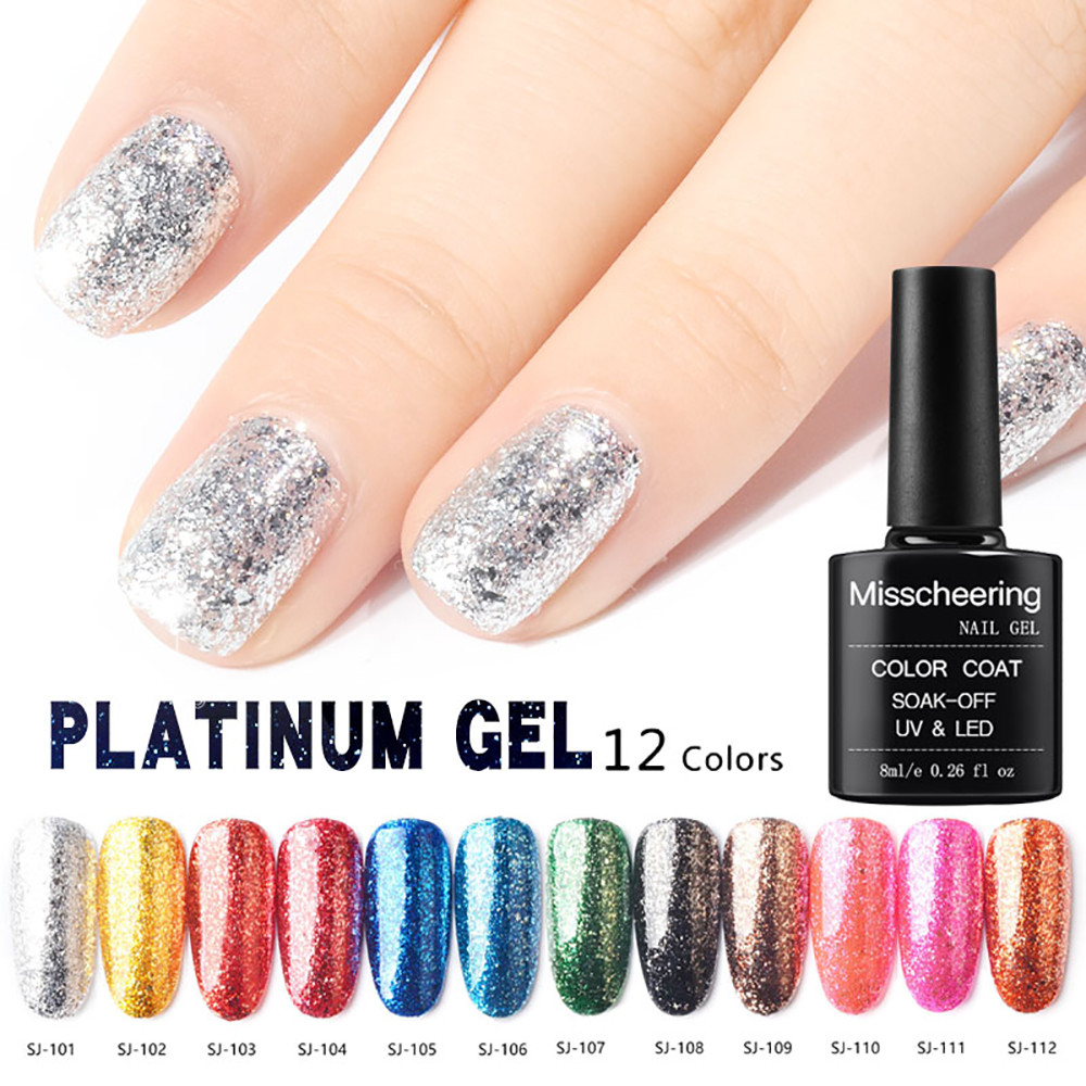 

Misscheering New Phototherapy Nail Polish Nail polish fashion series glue tool