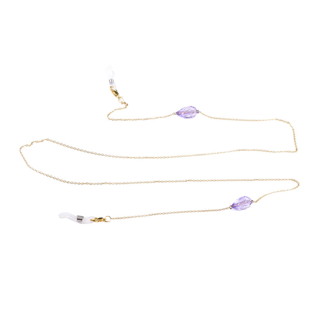 

Skinny Glasses Chain Eyeglass Chain Cords Womens Sunglasses Crystal Lanyards