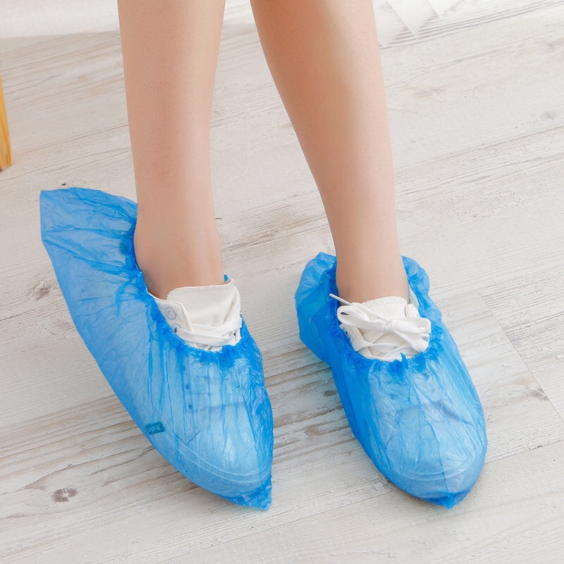 

100pcs shoe cover disposable shoes cover home plastic cheap shoes sneaker overshoes