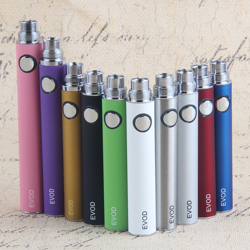 

EVOD Vaporizer Battery 1100mAh 900mAh 650mAh E Cigarette 510 Thread Vape Pen For eGo-T MT3 CE4 CE5