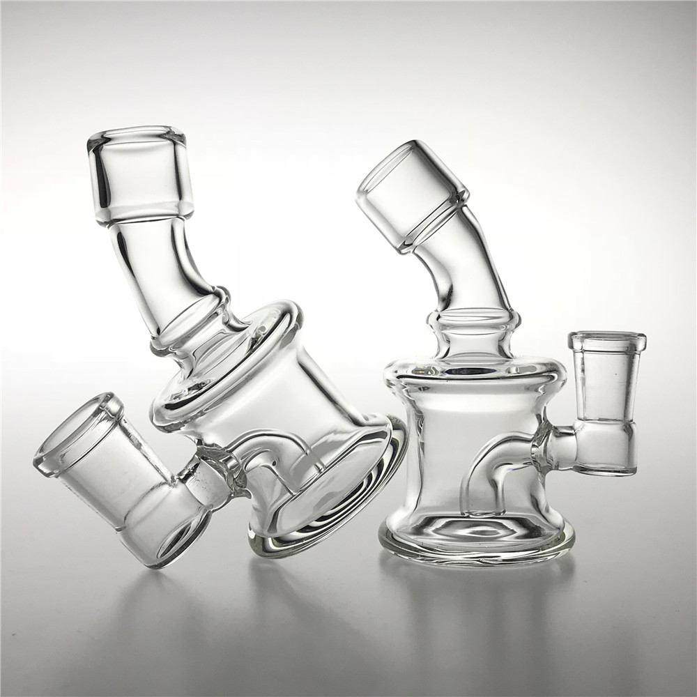 

3.2 Inch 10mm 14mm Female Mini Glass Bong with Hookah Smoking Water Pipes Thick Pyrex Heady Beaker Oil Rigs