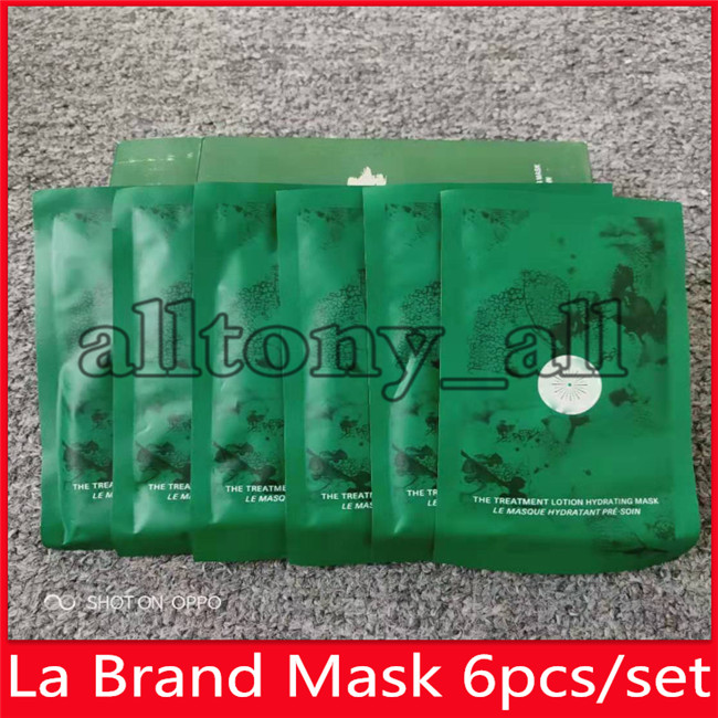 

Drop Shipping Hot Famous La brand Face repair Mask the treatment Lotion Hydrating Mask 6 piece face Masks kit