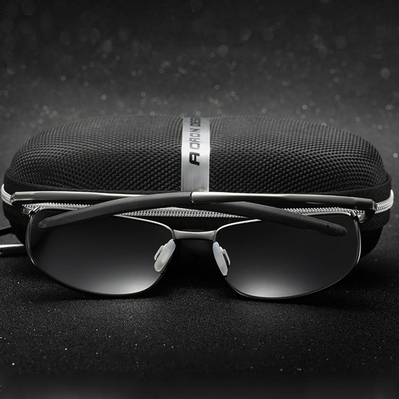

Brand Polarized Sunglasses Metal Frame Square Classic Male Sunglass Men Driving Sun glasses UV400 Shades gafas de sol hombre