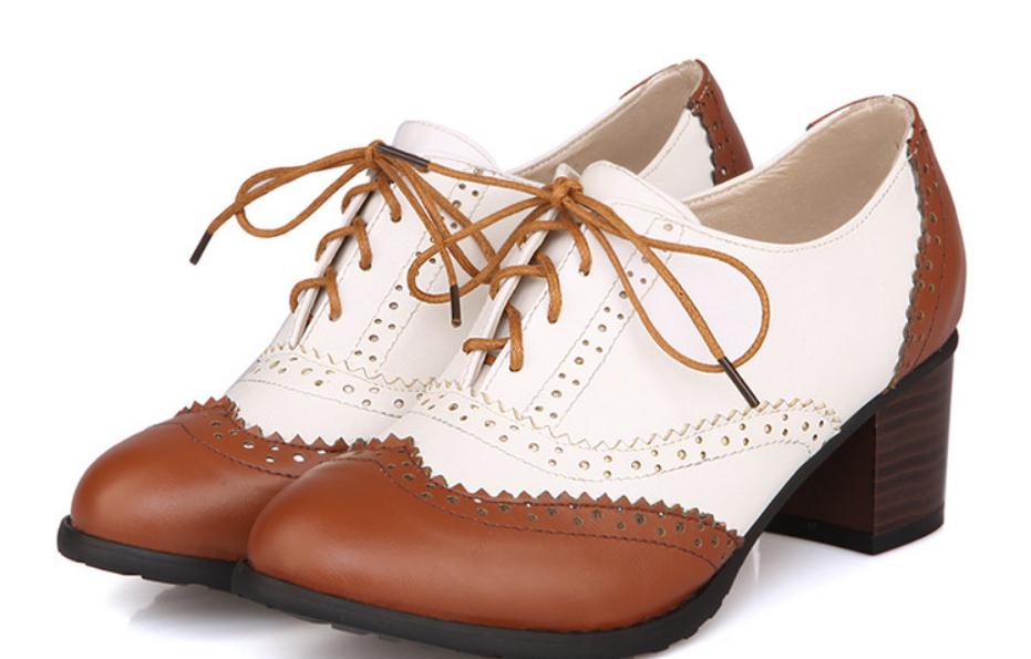 

2019 Women's shoes in Spring and Autumn with New style Middle heel Coarse heel round head@W20, Black