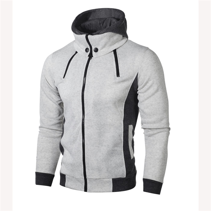 

Mens Spring Designer New Casual Coat Double Pull Hooded Sweater Trend Homme Sports Jacket Fashion Cardigan