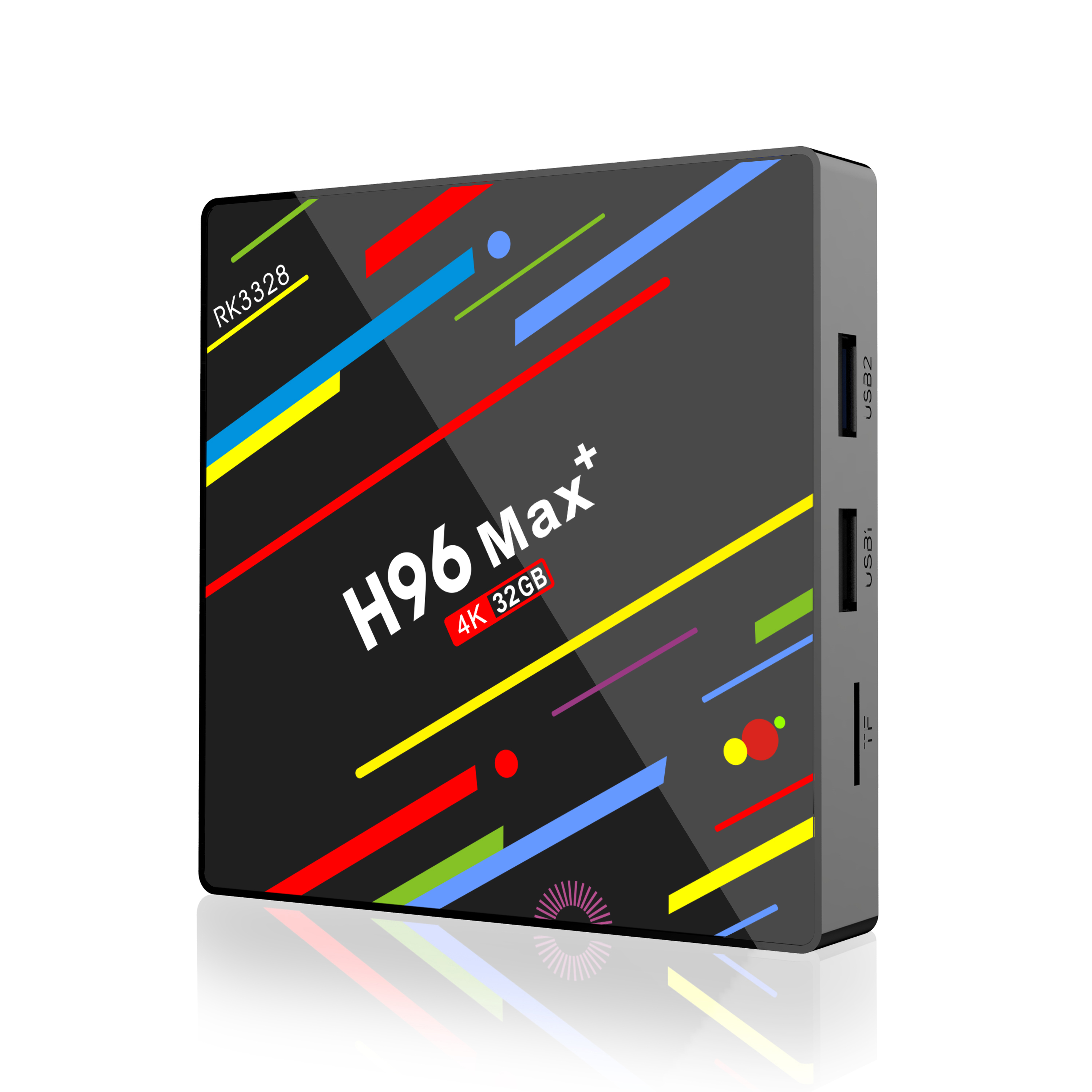 

Original H96 MAX plus 4GB 32GB 64gb RK3328 Android 9.0 TV Box 4k 2.4G 5g dual wifi Media Player