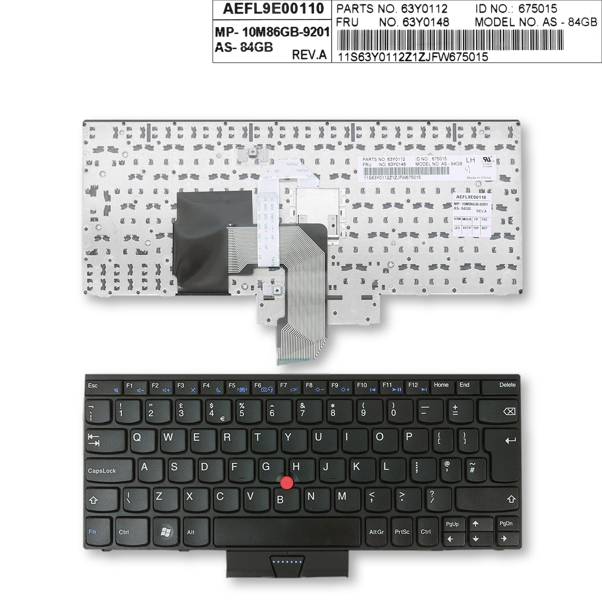 NEW For Lenovo Thinkpad E145 E220 E220s s220 Keyboard Latin Spanish Teclado