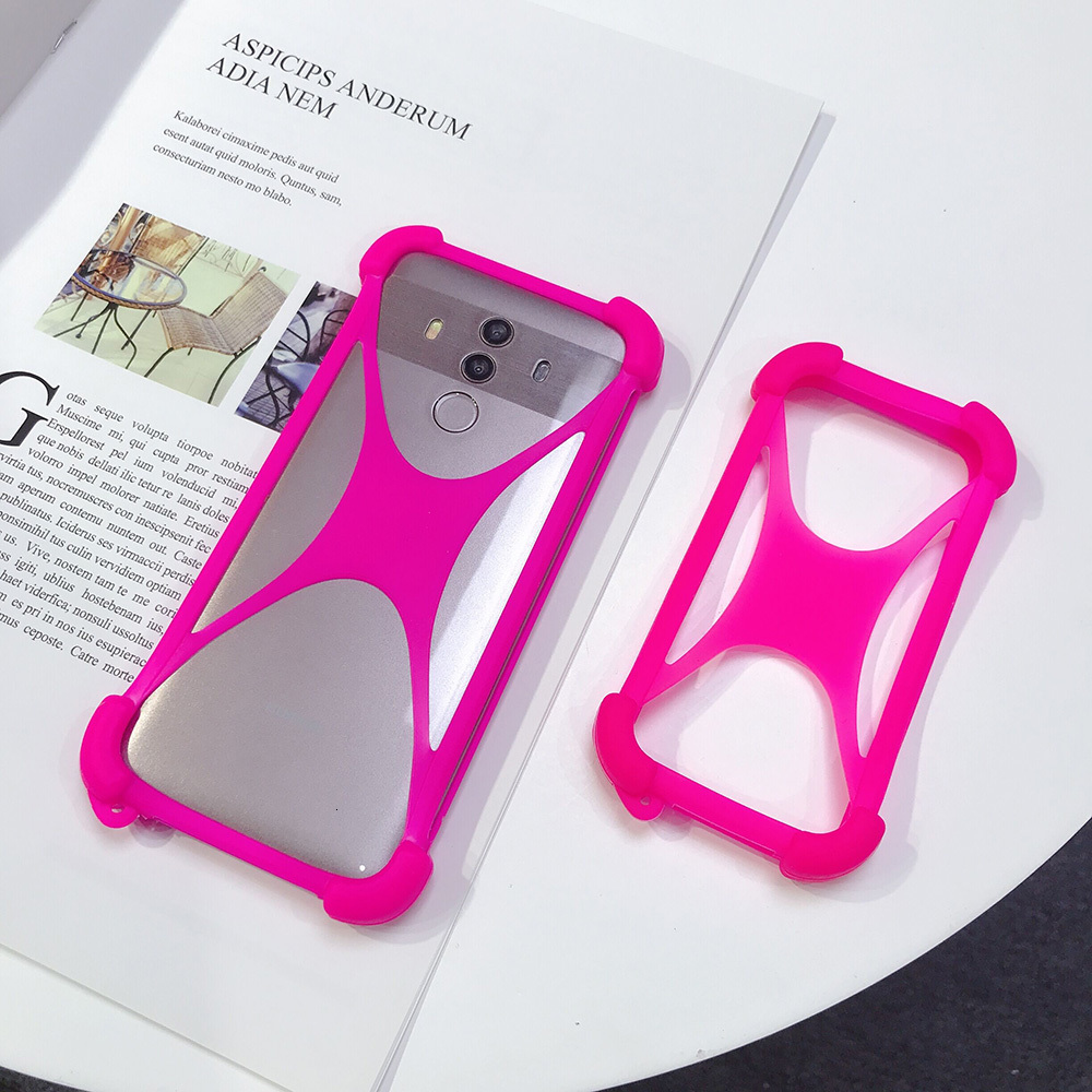 For Unimax UMX U683CL 5 Inch Soft Cell Phone Case Silicone Bumper Back