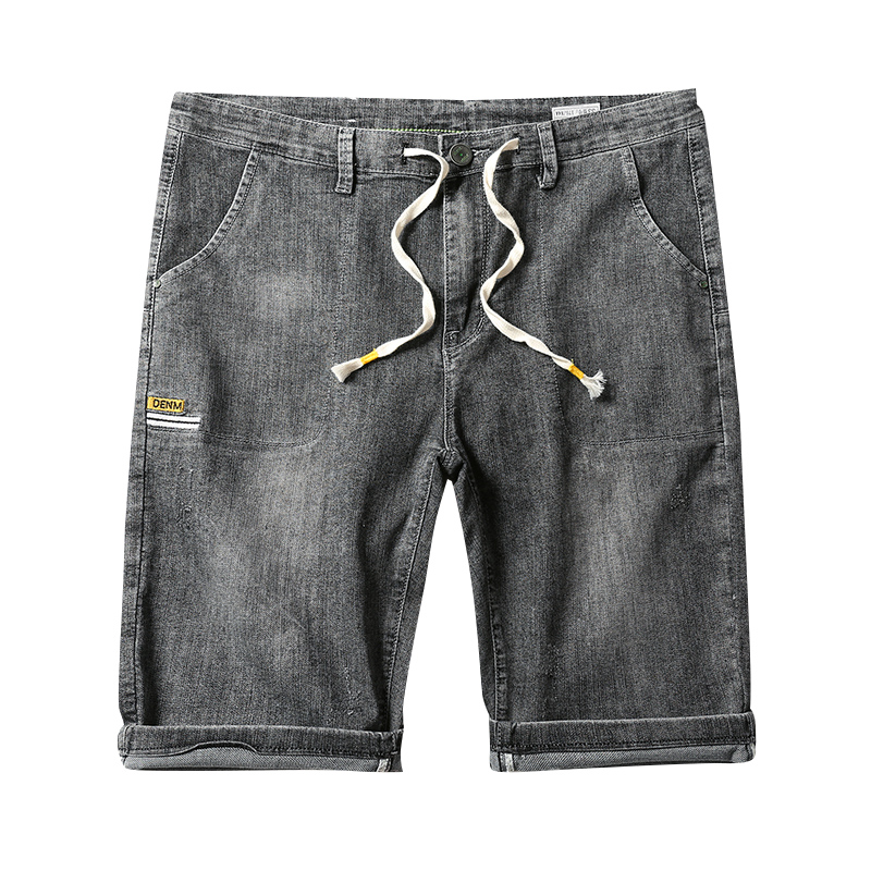 

Summer New Men's Stretch Short Jeans Fashion Casual Slim Fit High Quality Elastic Denim Shorts Male Brand Clothes Straight pants, 339