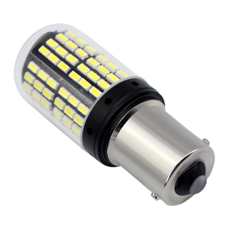 

2pcs 1157 P21/5W BAY15D T20 7443 3014 LED Auto Tail Brake Light Car DRL Driving Lamp Turn Signals Bulb White Yellow, As pic