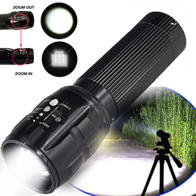 

5000LM NEW HOT Hot waterproof Torch Light XM-L T6 LED Zoomable Spotlight XI