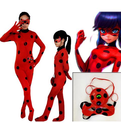 Le Ragazze Carino Coccinella Ladybug costume fantastico per Halloween Festa