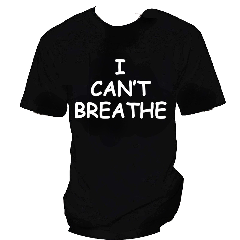 

Summer Unisex Men Women T Shirt Justice for George Floyd I Can't Breathe Artwork Printed Tee basic white cotton clothing, 01