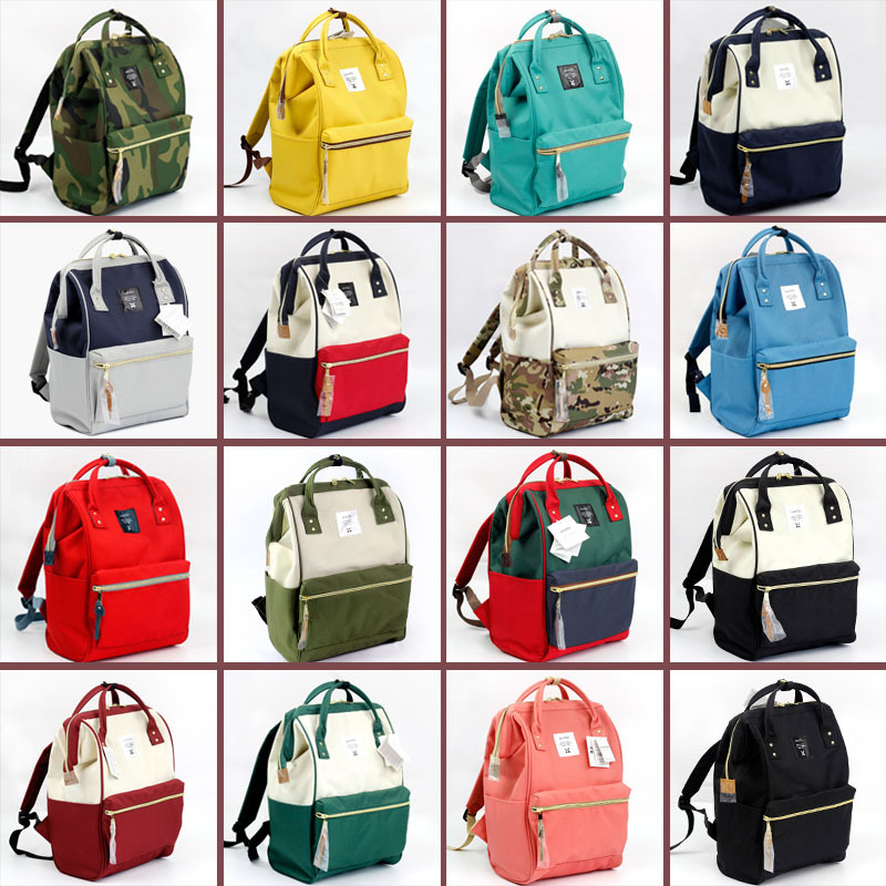 Japan Anello Unisex BIG Capacity Backpack Travel Rucksack School Bag Bookbags