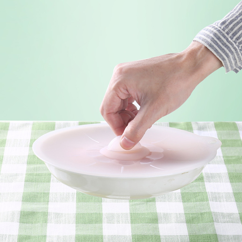 

3 Size Silicone Fresh-keeping Lids Wrap Bowl Cover Fresh Stretch Heat-insulated Microwave oven Seal Cover S-L