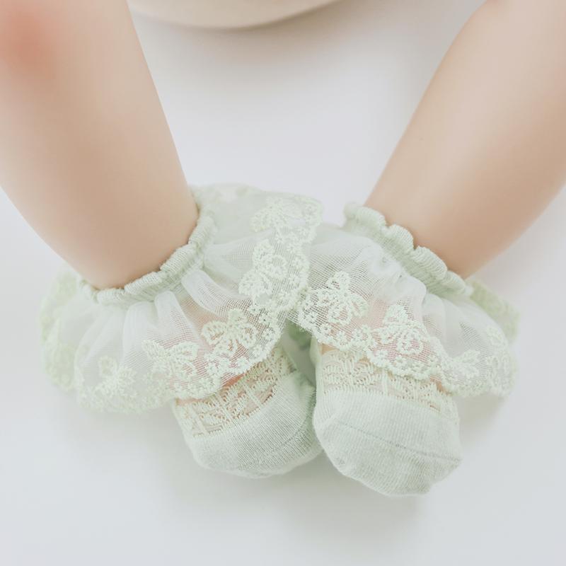 

Baby Girls Solid Soft Non-slip Floor Socks