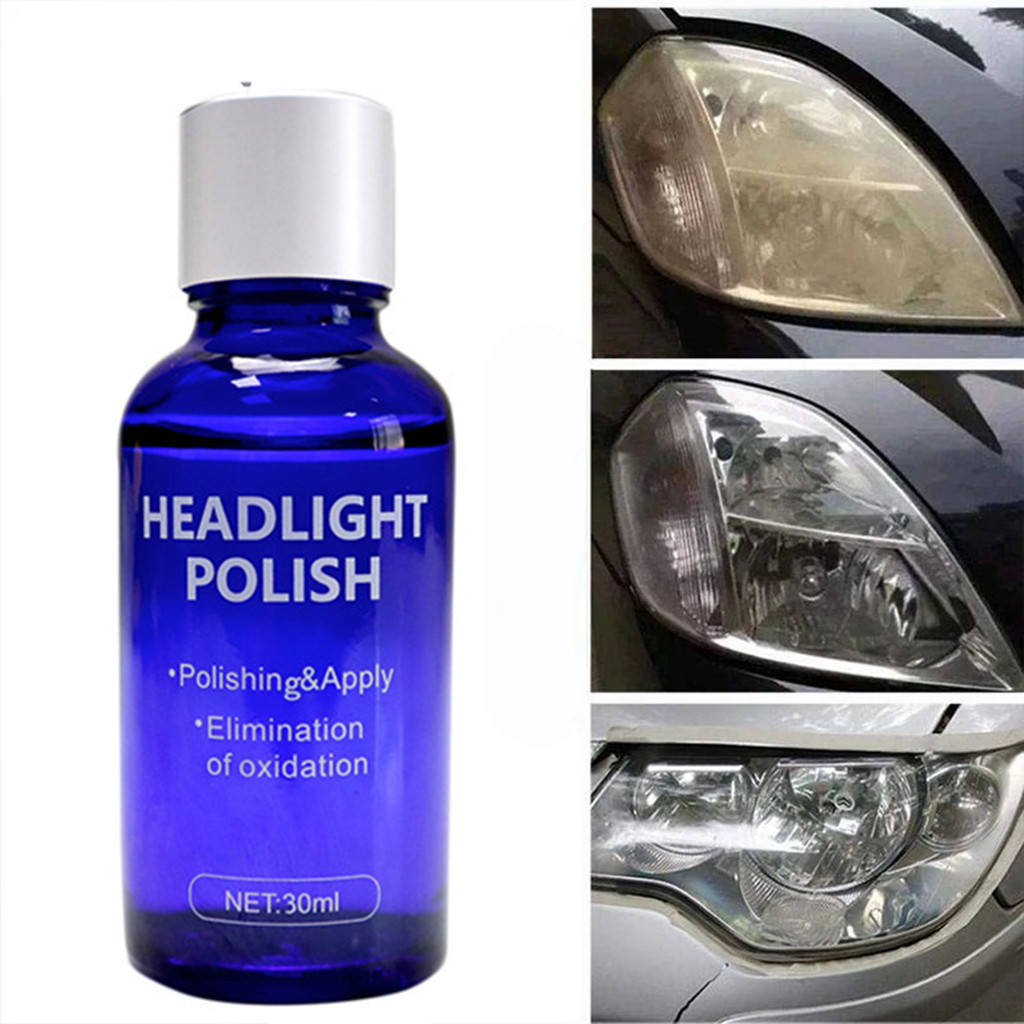 

High Density Headlight Polish Liquid Cars Restoration Fluid Durable Car Repair Light output and beam pattern restored practical