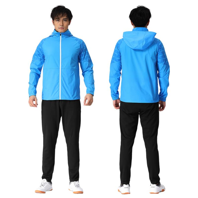 

Jacket Men'S 2020 New Hooded Cardigan Zipper Woven Blazer Men'S Casual Sport Trench Coat Outdoor Running Suit, Blank