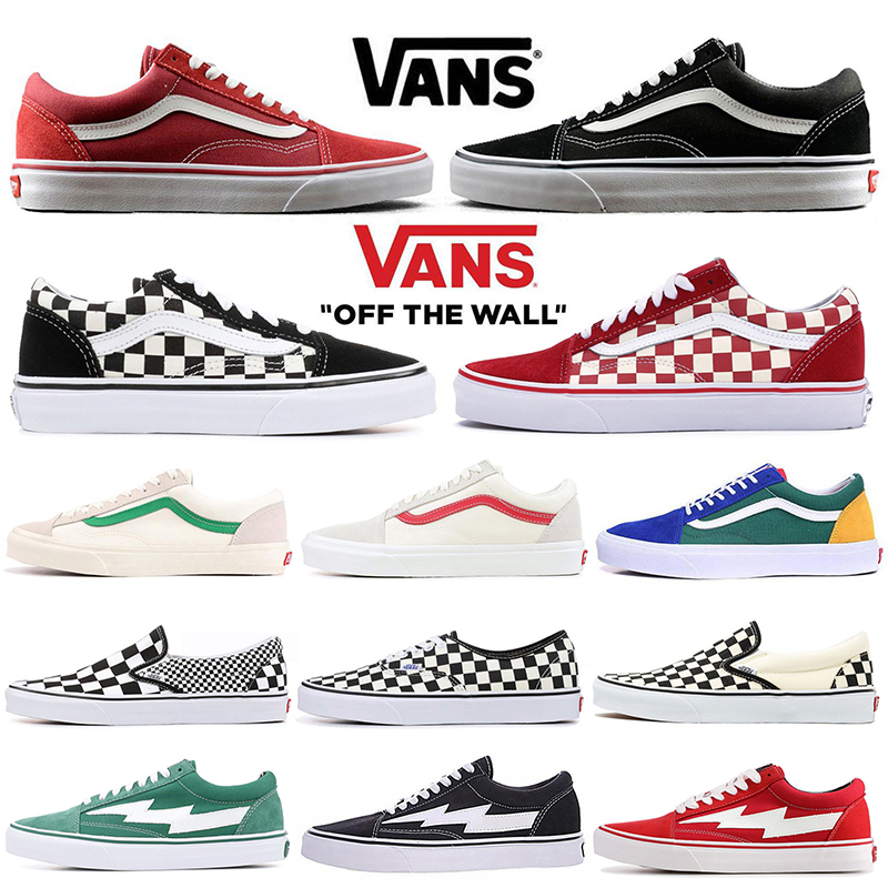 vans cuadritos blanco y negro