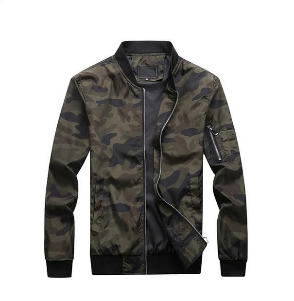 

2020 New Autumn Men's Camouflage Jackets Male Coats Camo Bomber Jacket Mens Brand Clothing Outwear Plus Size -7XL