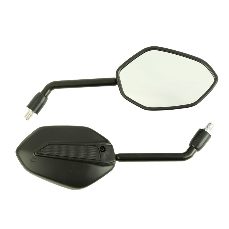 

Universal 10mm Motorcycle Right Left Side Back Mirror Assy Scooter E-Bike Rearview Right/Left Hand Thread OEM for HONDA
