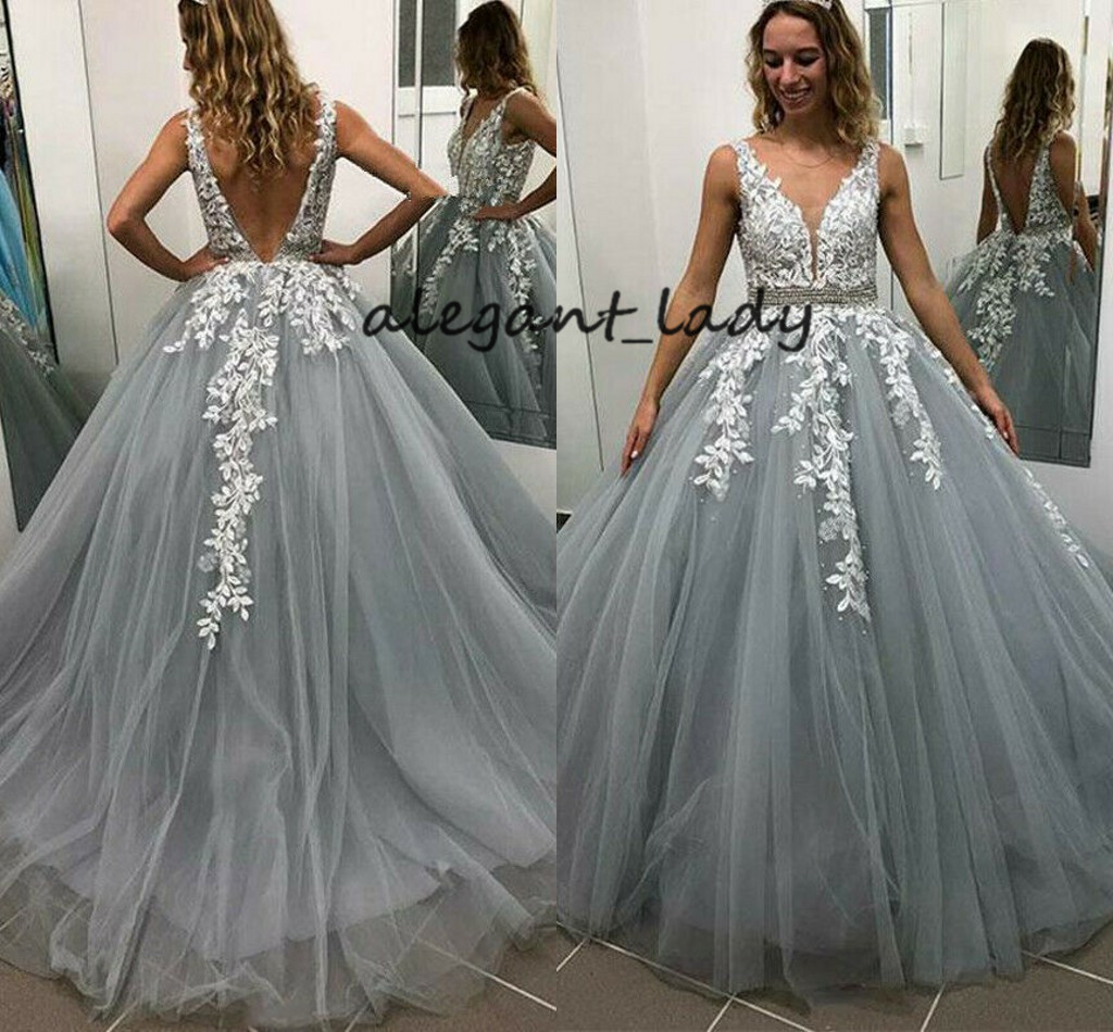 Spitze Perlen Gürtel Brautkleider Lange Ärmel Hochzeitskleid Festzug Abendkleid