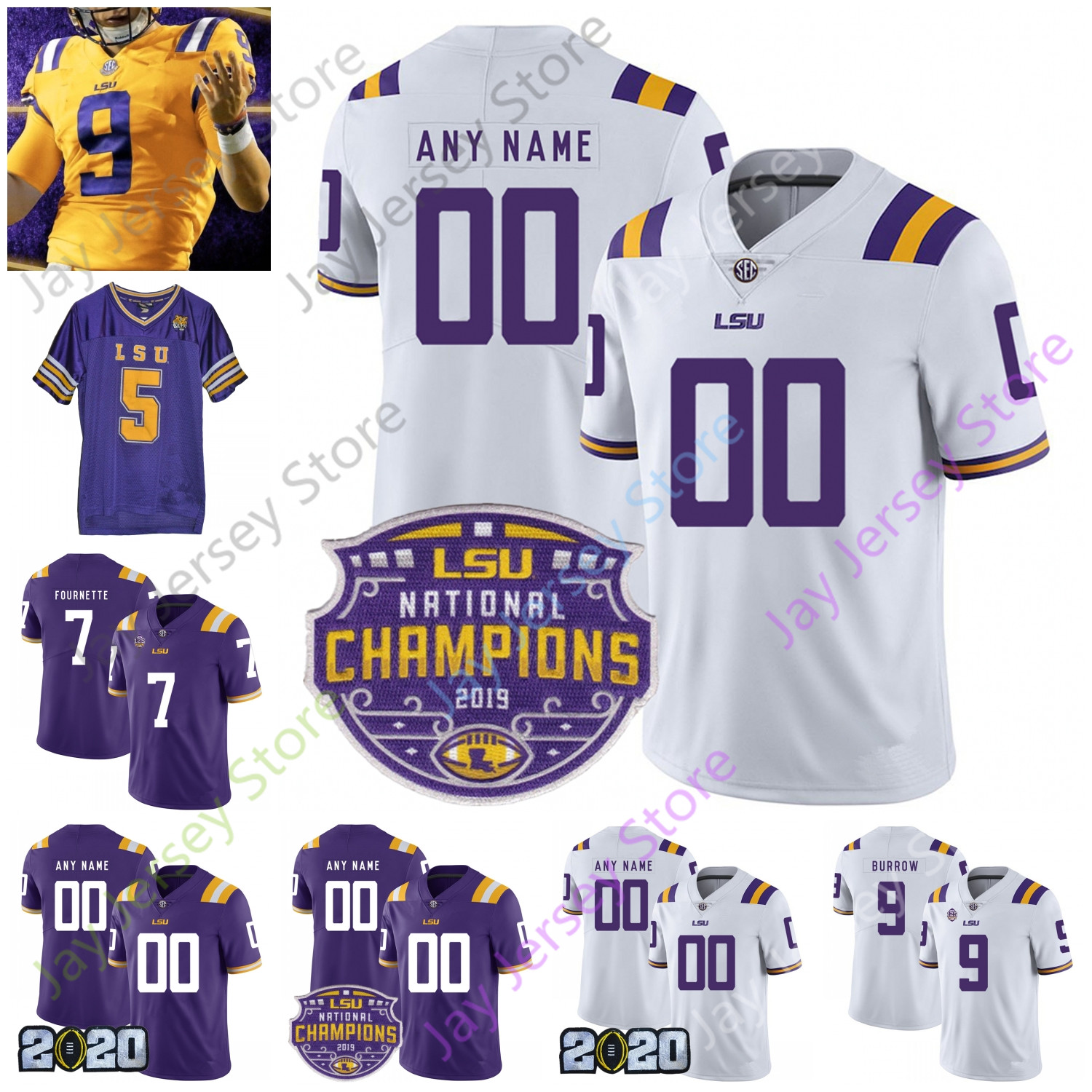 lsu burreaux jersey for sale