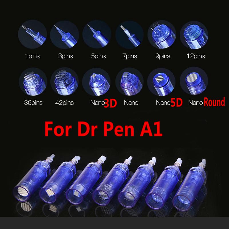

1 3 5 7 9 12 36 42 pins Nano Needles Cartridge For Dr Pen A1 Auto Microneedling Electric Dermapen
