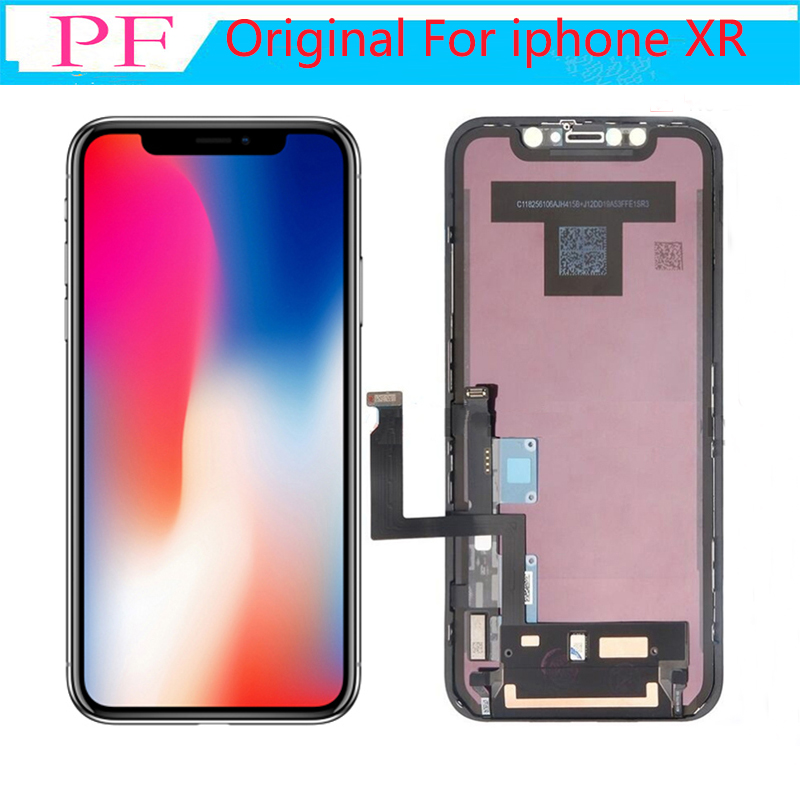 

OEM Original Grade A+++ LCD Touch Display For iphone XR 3D LCD Touch Screen Digitizer Full Assembly Black LCD Replacement No Dead Pixels