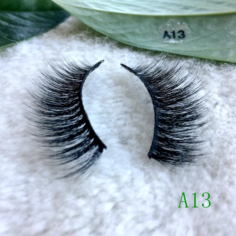 

3D new lashes long makeup fake lashes Multi-layered long makeup Multi-layered Faux Eyelashes Fluffy Volume Natural