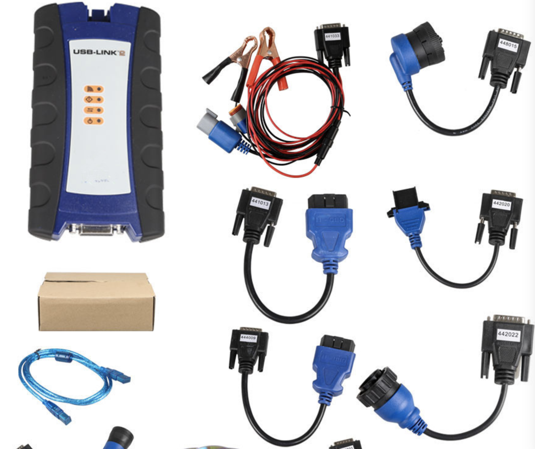 

USB Link Without Bluetooth Nexiq2 Heavy Duty Truck Diagnostic Tool