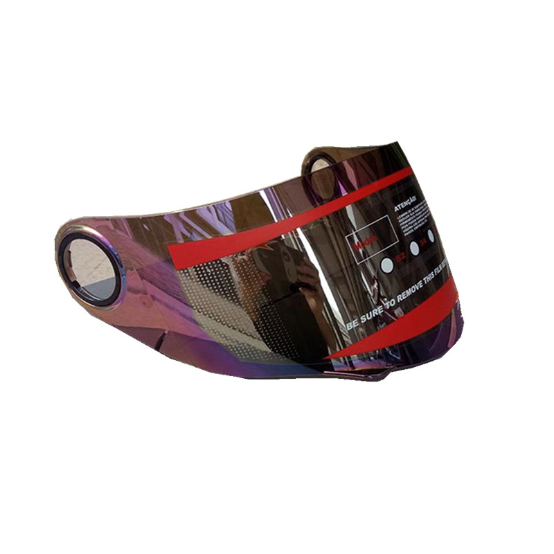 

Malushun motorcycle helmet visor Lens Animal horns full face helmet visor mirror Anti-UV PC shield Lens fit for Cat ear, Clear