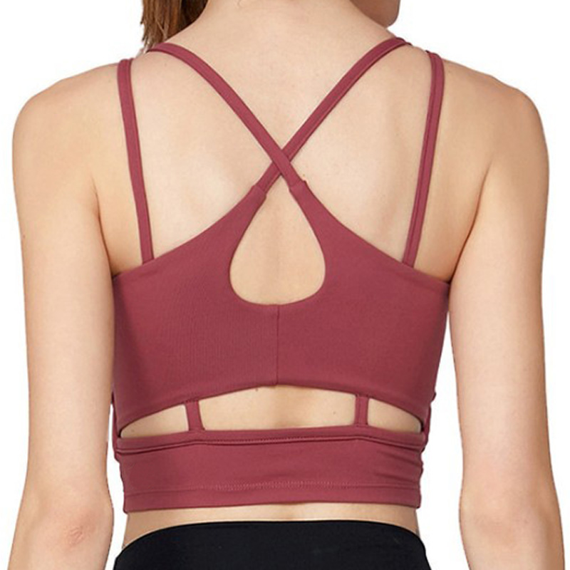 sujetador deportivo tirante fino