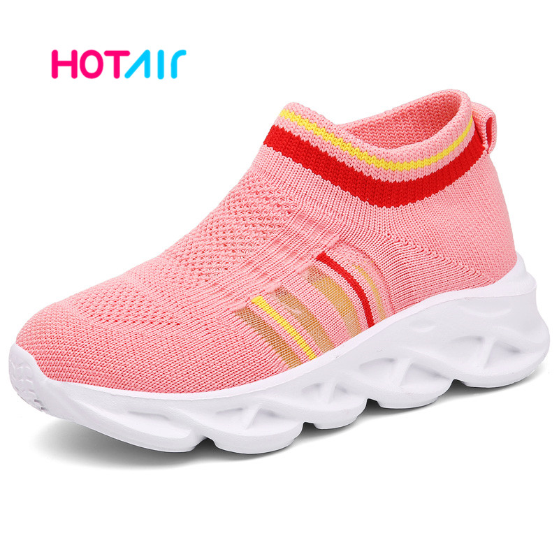 

Sport Girls Sneakers For Children Shoes Kids Sneakers Boys Casual Shoes Breathable Mesh Fashion School sapato infantil menina, Black