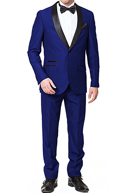 

Classic Shawl Lapel tuxedos groom wedding men suits mens wedding suits tuxedo costumes de smoking pour hommes men(Jacket+Pants+Tie) 136, Same as image