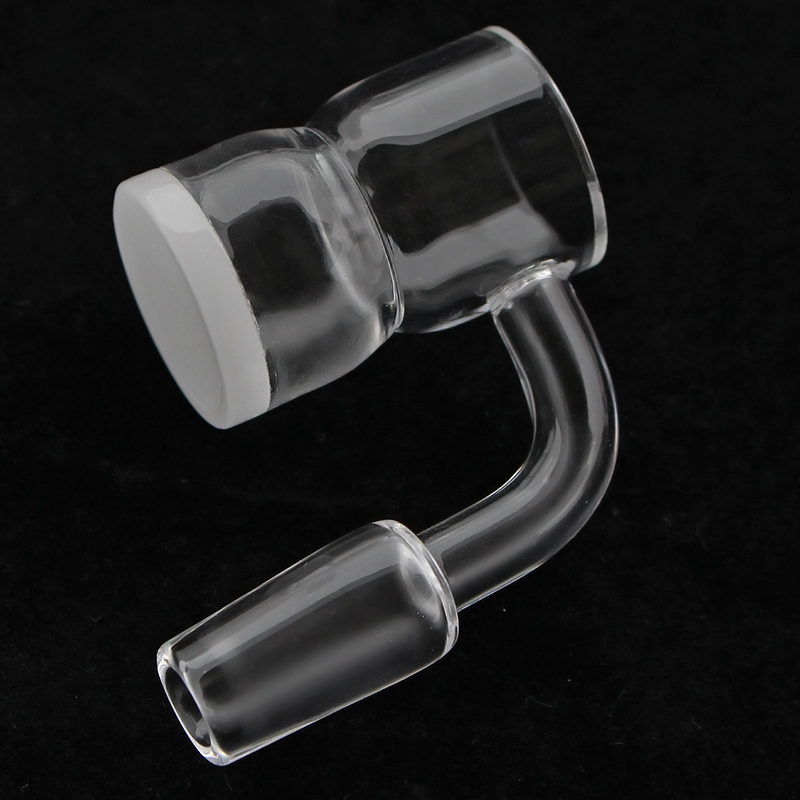 

14mm Male Sale Quartz banger Quartz Nail 4mm botton club banger OD 25mm 90° 100% real clear Quartz Banger Nails