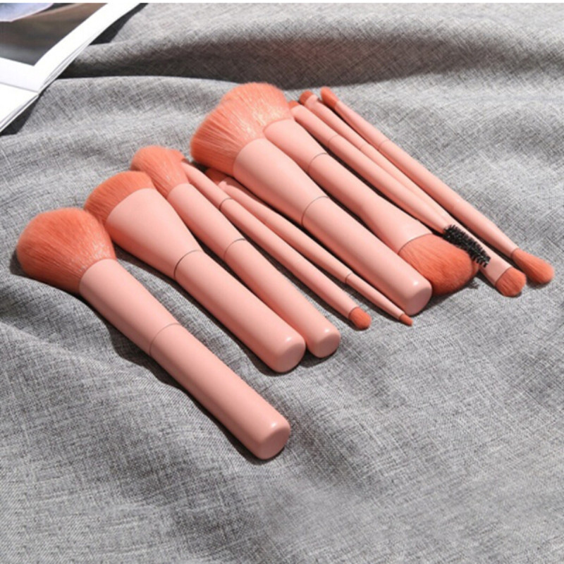 

Wooden Foundation Cosmetic Eyebrow Eyeshadow Brush Makeup Brush Sets Tools Multifunctional Cosmetic Make Up Tools