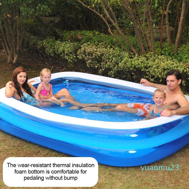

Wholesale-Inflatable Swimming Pool Adults Kids Pool Bathing Tub Outdoor Indoor Swimming Home Household Baby Wear-resistant Thick
