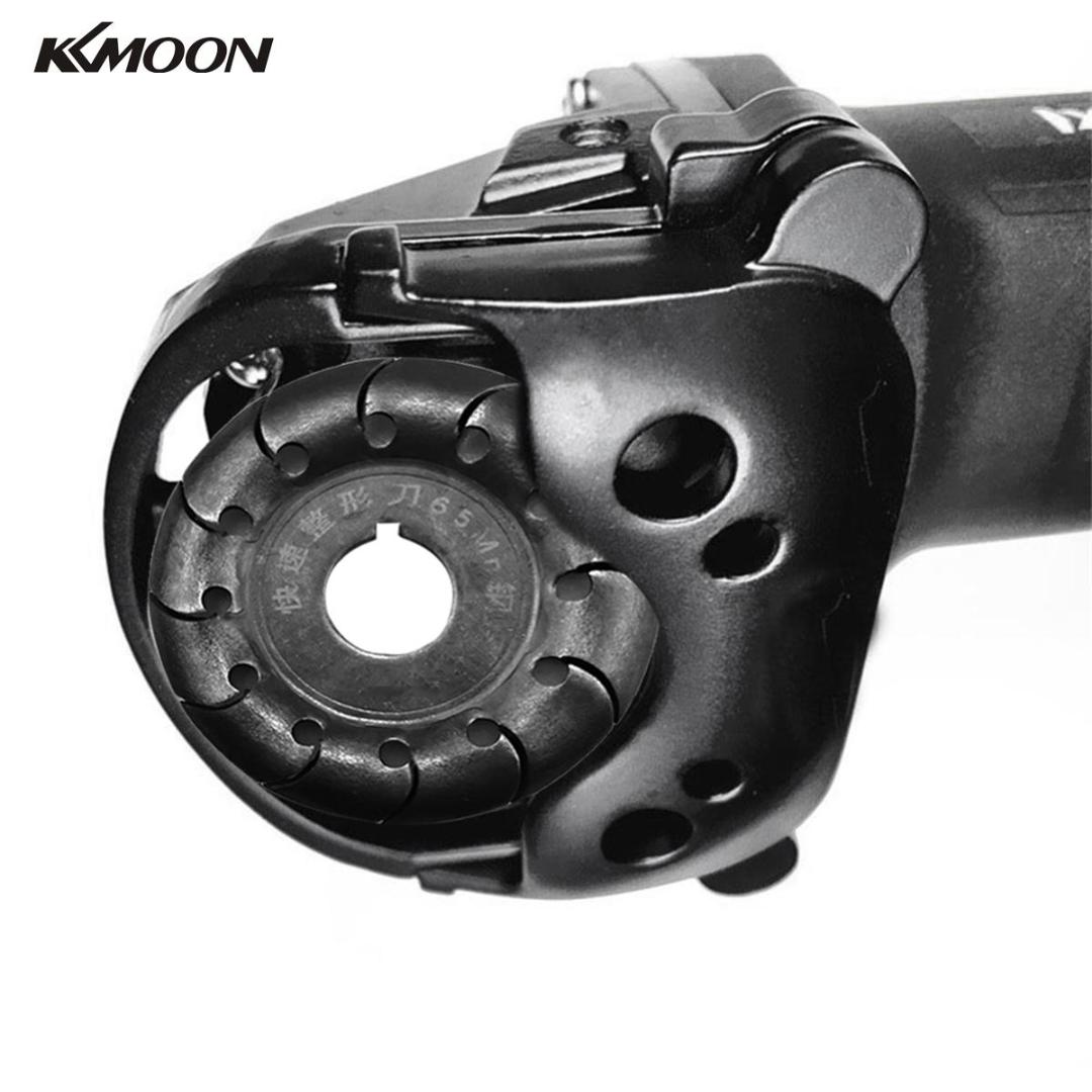 

KKMOON Cordless Electric Angle Grinder Power Tool Shaping Blade Wood Carving Disc Cutting Woodworking & Cover Grinding Machine