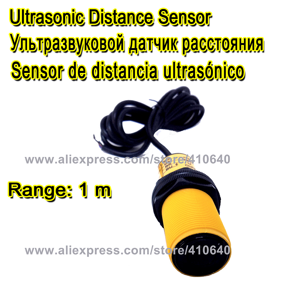 Ultrasonic Sensor Distance Measuring Module Range 1m Output 0~5V Working Voltage 12 To 24VDC To Measure The Distance Below 1 M-image-463701303