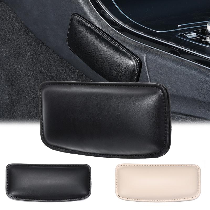 

PU Knee Pad For Car Interior Pillow Comfortable Elastic Cushion Memory Foam Universal Thigh Support Accessories 18X8.2cm