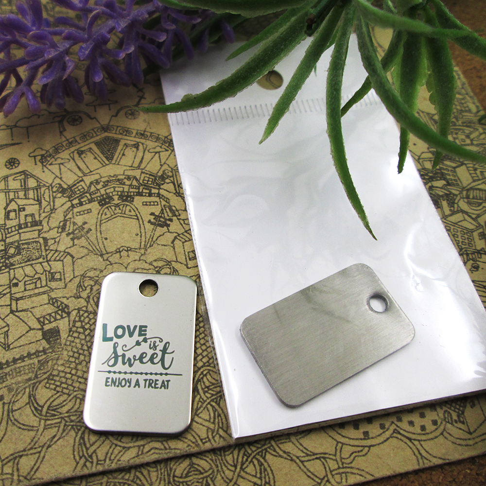 

40pcs--"love is sweet enloy a treat"stainless steel charms more style for choosing DIY Charms pendants for necklace