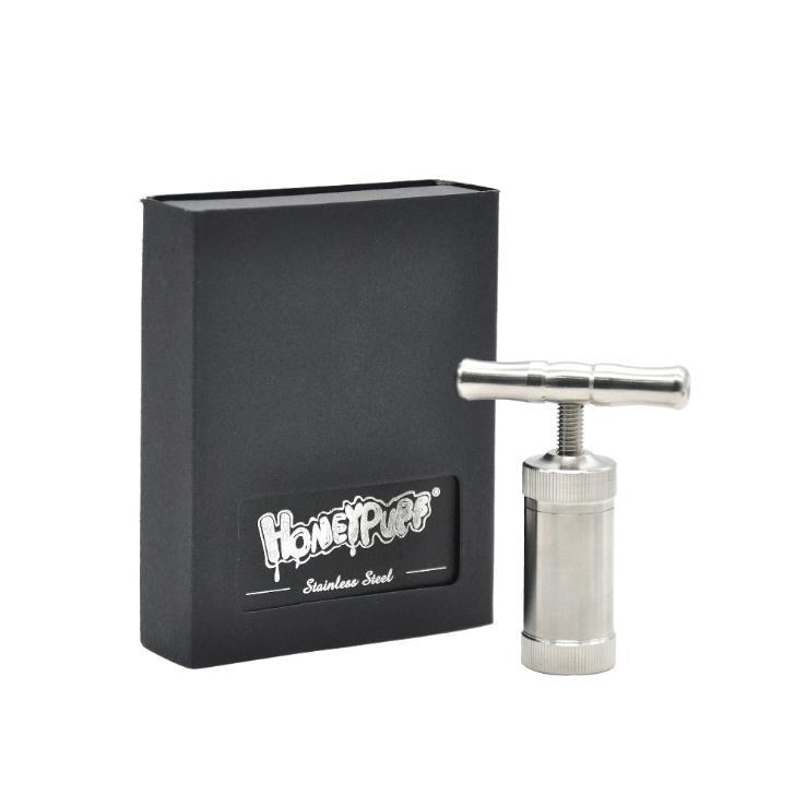 

Metal Smoke Compressor Stainless Steel Smoke Compressor Gift Box