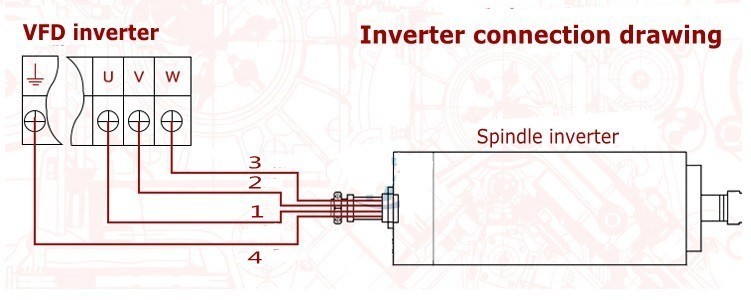 Inverter connection drawing