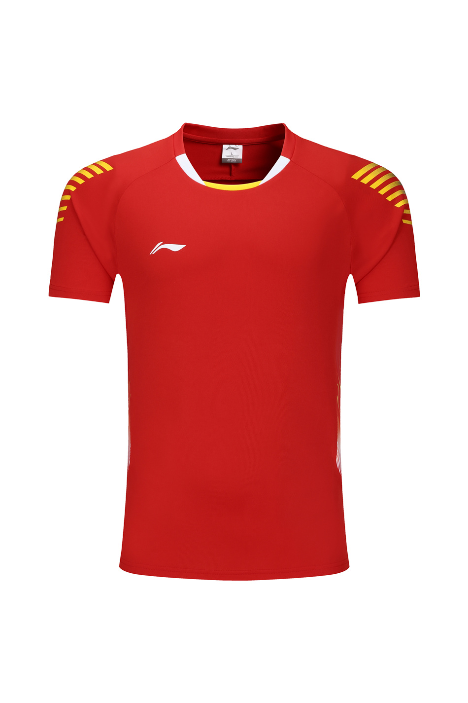 Men Red A Shirt