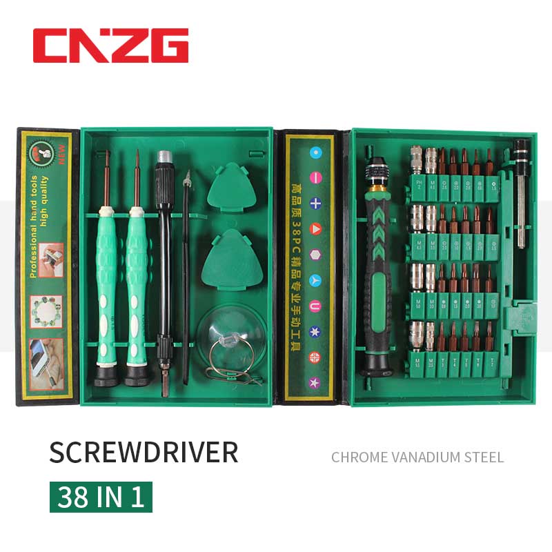 

38 in 1 Repair Tool Kit For Mobile Phone Notebook Electronic Repair Tools Set AC-8 Compact Precision Screwdriver Kit Repairing